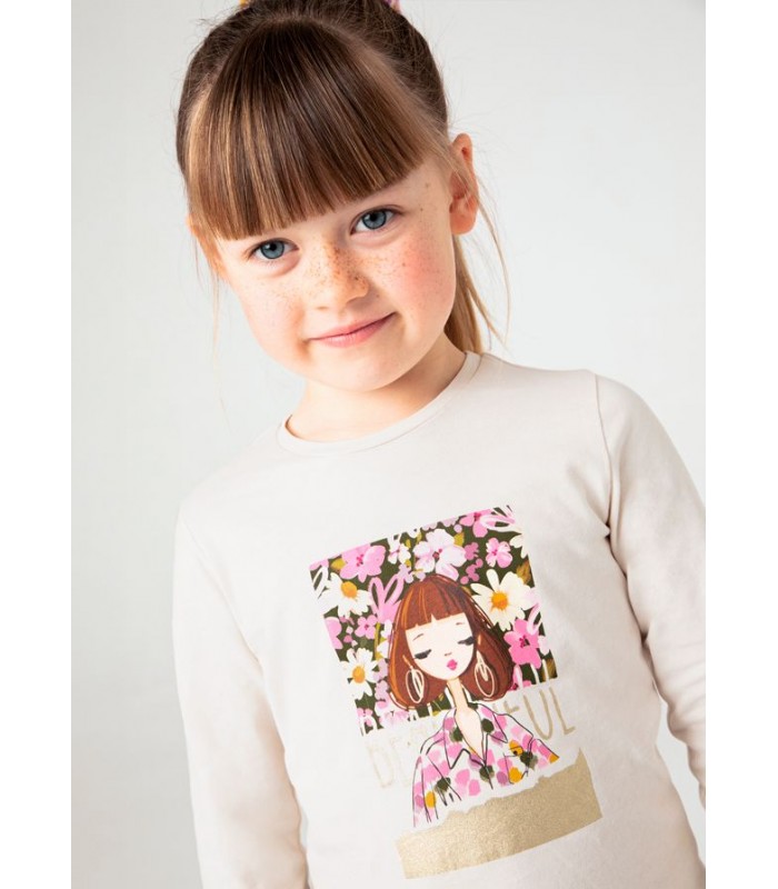 CAMISETA NIÑA COLETERO MAYORAL