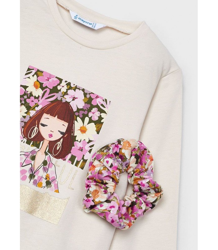 CAMISETA NIÑA COLETERO MAYORAL