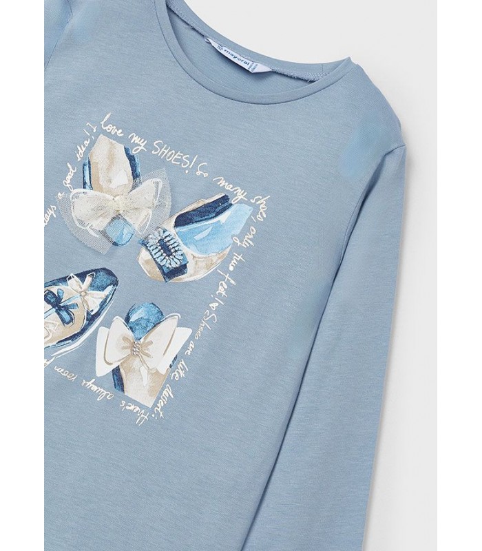 CAMISETA NIÑA SHOES MAYORAL