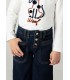 JEANS NIÑA CROPPED FLARED MAYORAL