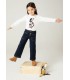 JEANS NIÑA CROPPED FLARED MAYORAL