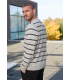 SUÉTER BÁSICO RAYAS HOMBRE STREET ONE