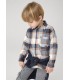 SOBRE CAMISA NIÑO CUADROS FORRADA