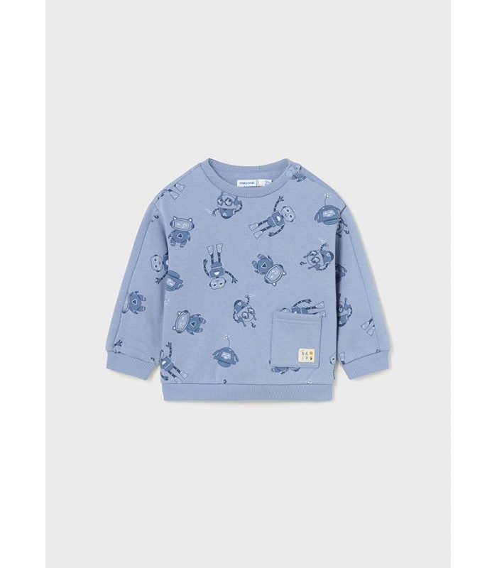 SUDADERA BEBE NIÑO ROBOTS MAYORAL