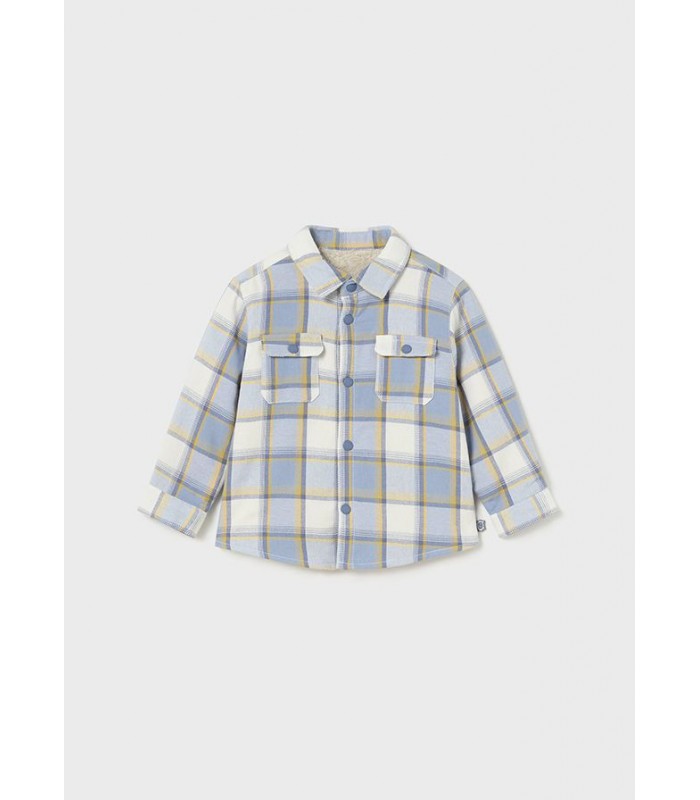 SOBRE CAMISA BEBE NIÑO CUADROS MAYORAL