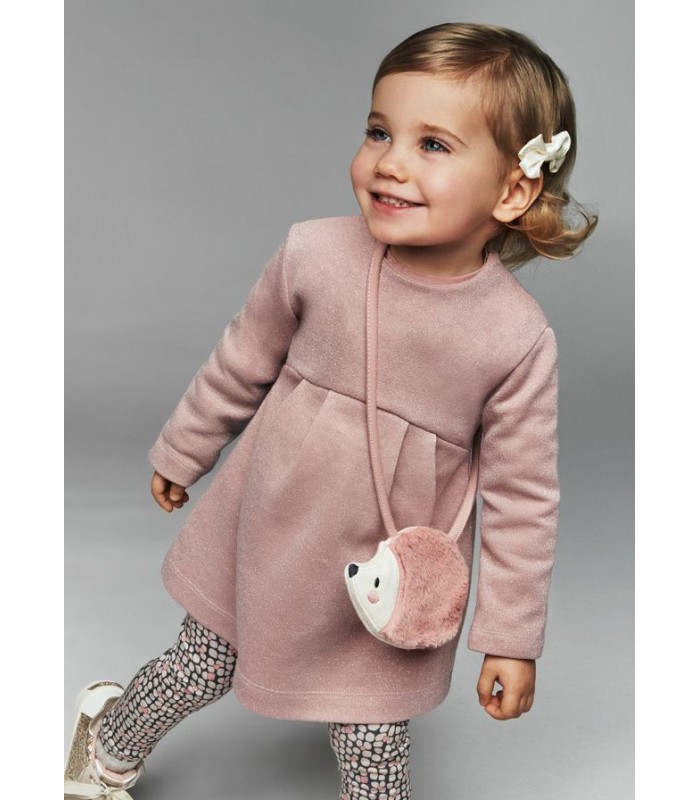 VESTIDO BEBE NIÑA BOLSO MAYORAL