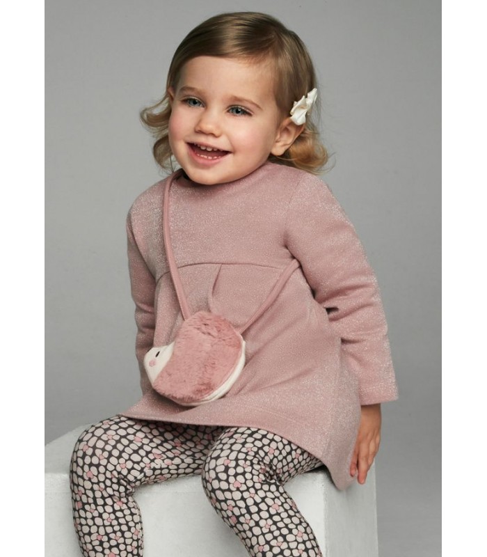 VESTIDO BEBE NIÑA BOLSO MAYORAL