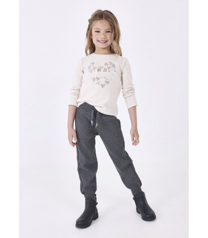 PANTALÓN JOGGER TRICOT NIÑA MAYORAL