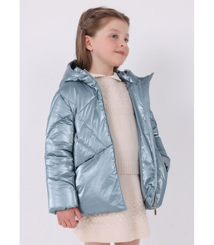 CHAQUETÓN METALIZADO NIÑA MAYORAL