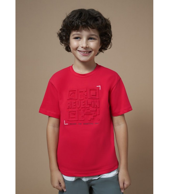 CAMISETA EMBOSSED NIÑO MAYORAL