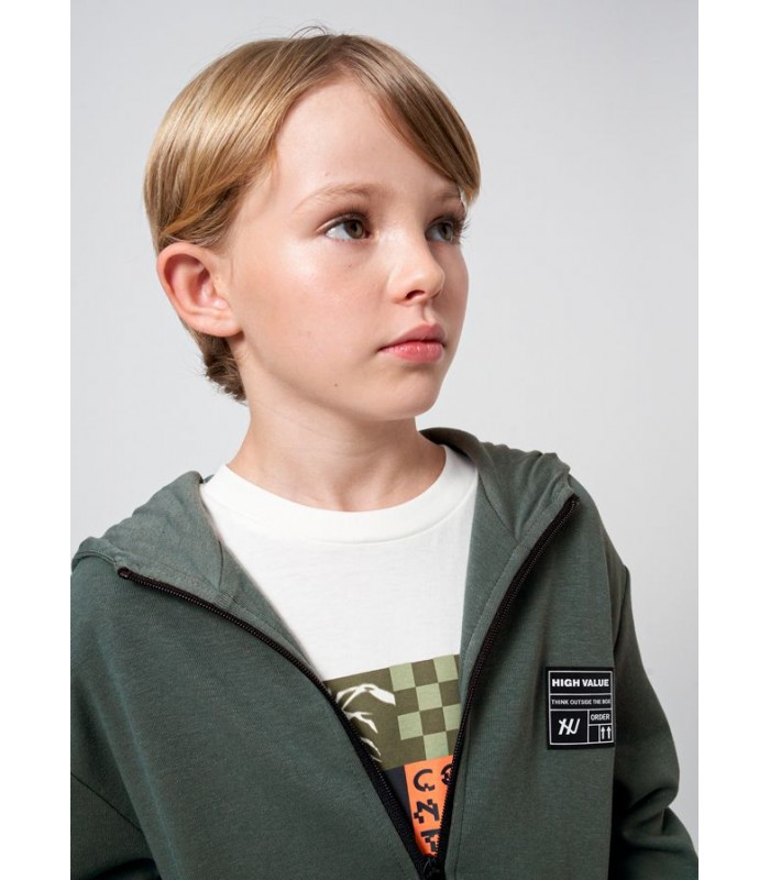 SUDADERA CINTAS PRINT NIÑO MAYORAL