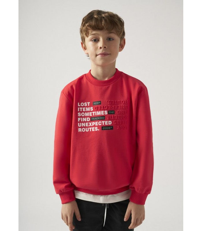 SUDADERA NIÑO KEEP THE TRACKING
