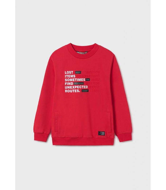 SUDADERA NIÑO KEEP THE TRACKING