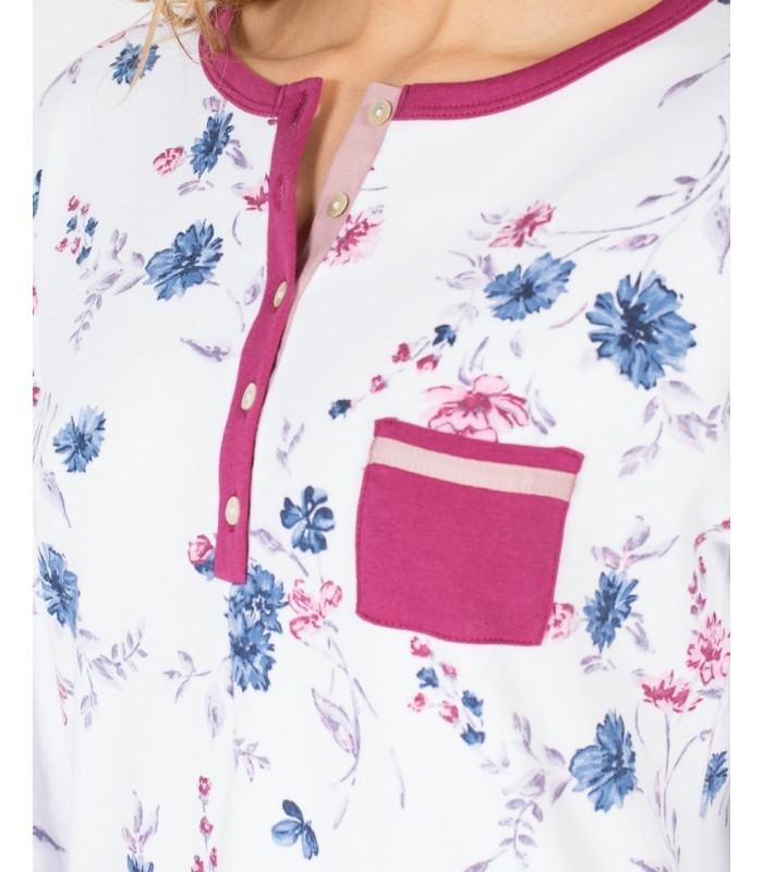 CAMISOLA ALGODÓN MUJER FLORES MASSANA