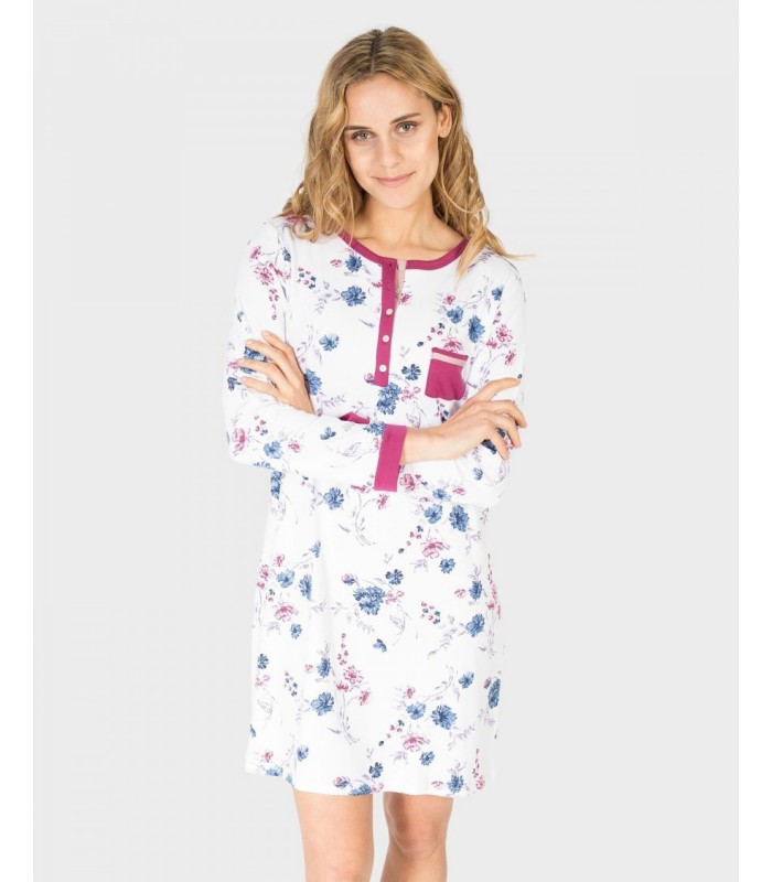 CAMISOLA ALGODÓN MUJER FLORES MASSANA