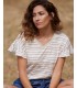 CAMISETA MUJER RAYAS MASSANA