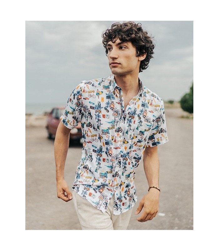 CAMISA M/C PERIANA DARIO BELTRAN