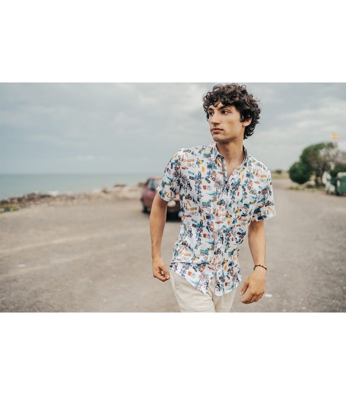 CAMISA M/C PERIANA DARIO BELTRAN