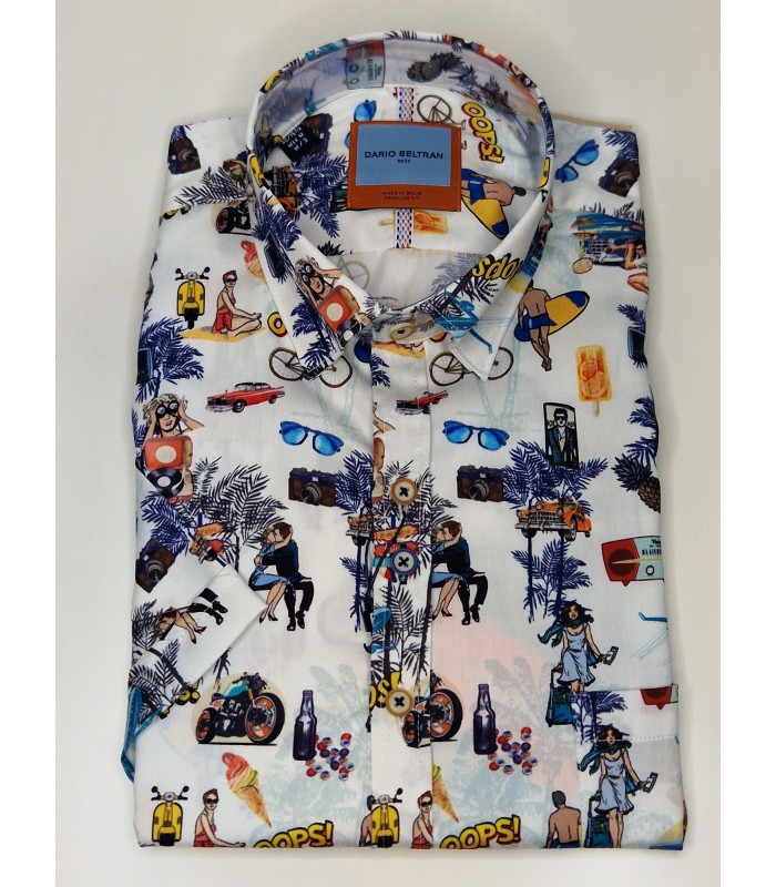 CAMISA M/C PERIANA DARIO BELTRAN