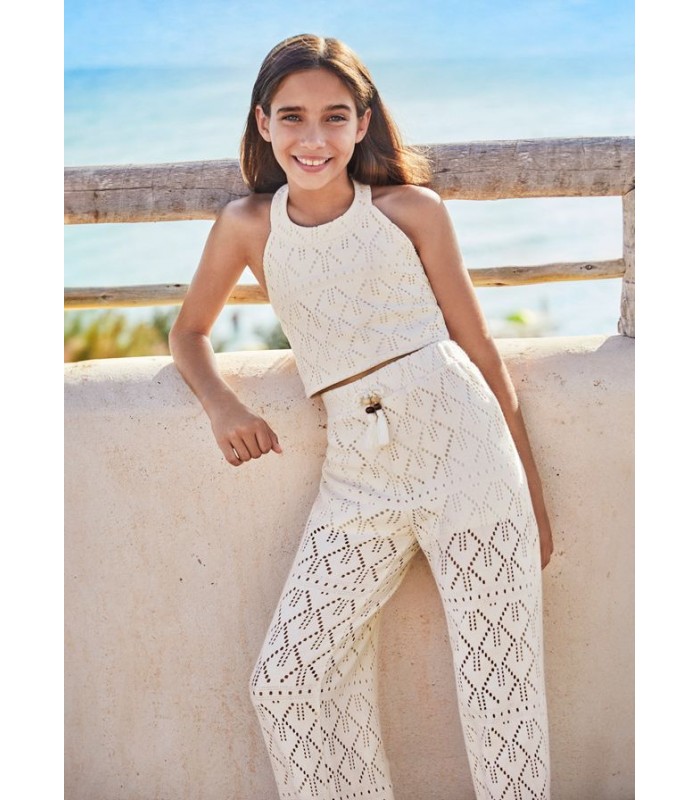 PANTALÓN CALADO NIÑA MAYORAL