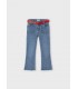 JEANS CON CINTURÓN NIÑA MAYORAL