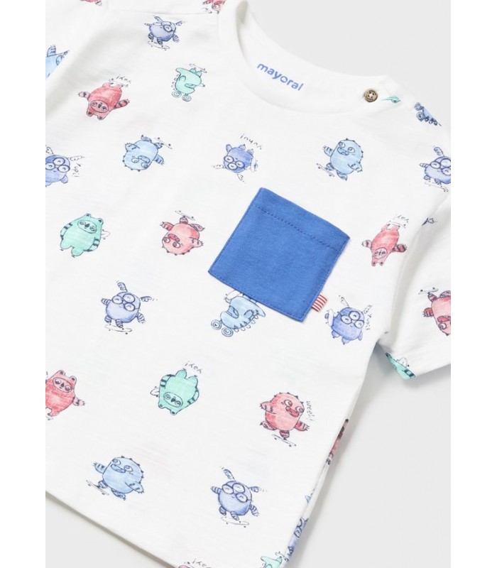 CAMISETA ESTAMPADA BEBE NIÑO MAYORAL
