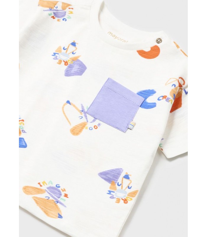 CAMISETA ESTAMPADA BEBE NIÑO MAYORAL