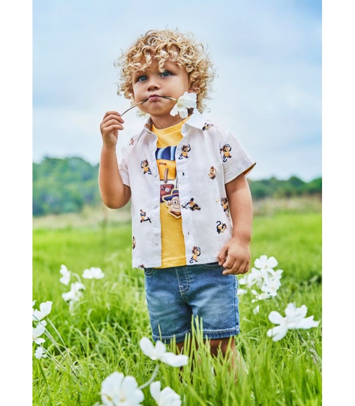 BERMUDA SOFT DENIM BEBE NIÑO MAYORAL