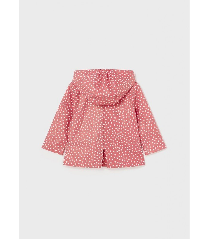 CHUBASQUERO ESTAMPADO TOPOS BEBE