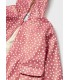 CHUBASQUERO ESTAMPADO TOPOS BEBE