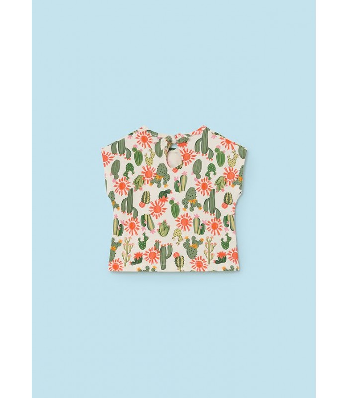 CONJUNTO TRES PIEZAS CACTUS BEBE NIÑA MAYORAL