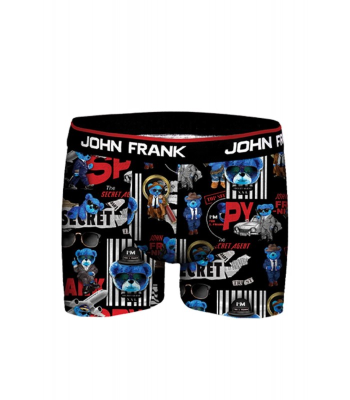 BOXER HOMBRE SPY BLACK JOHN FRANK