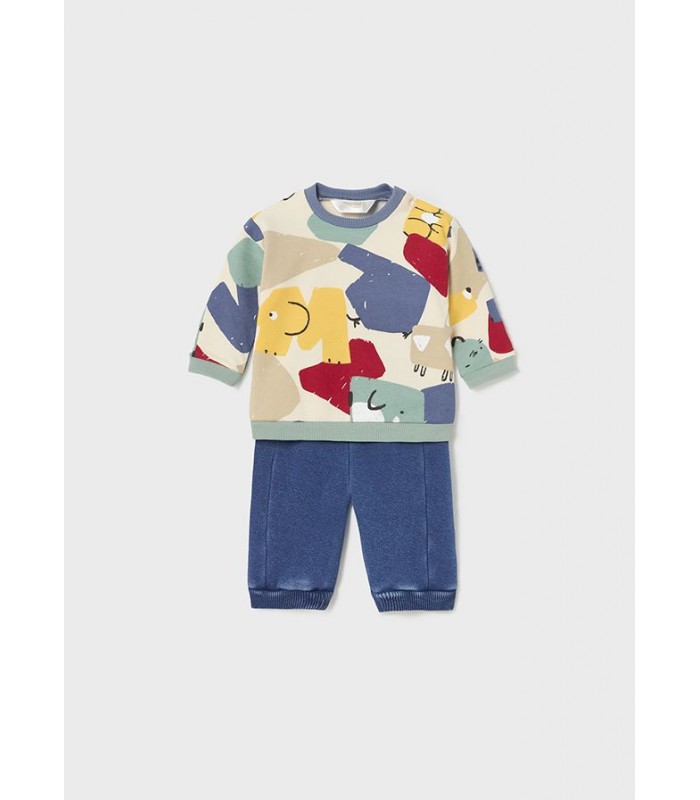 CONJUNTO BEBÉ NIÑO LETRAS MAYORAL