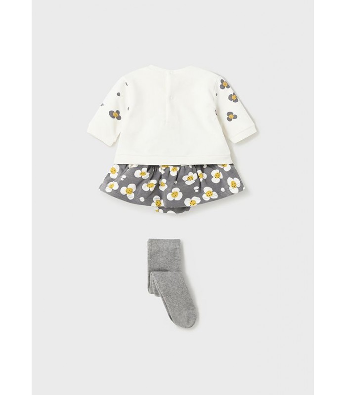 CONJUNTO SUDADERA FALDA BEBÉ NIÑA MAYORAL