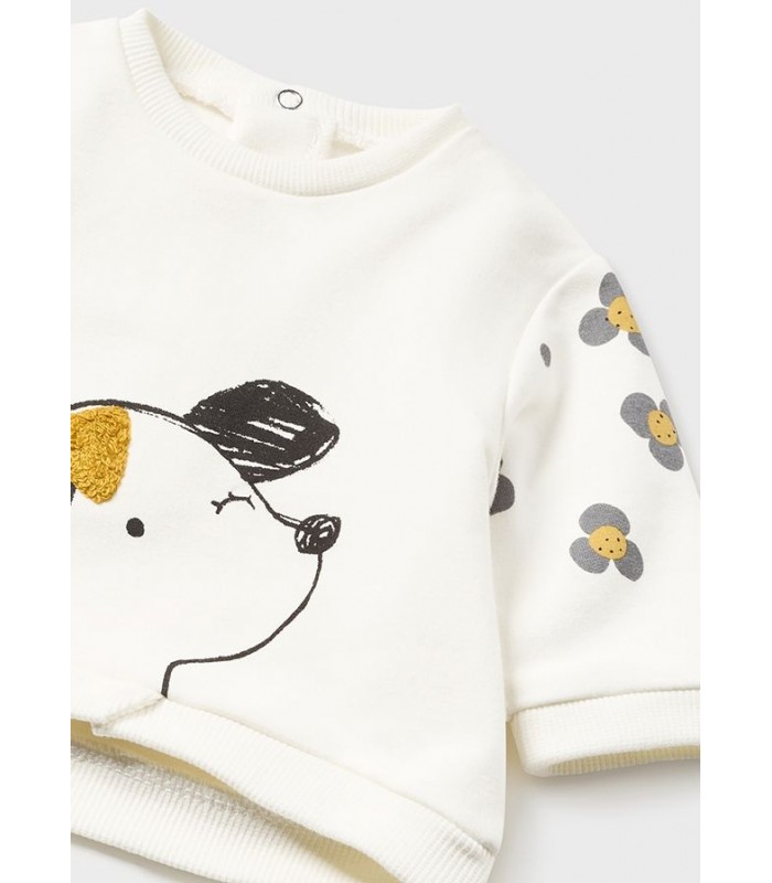 CONJUNTO SUDADERA FALDA BEBÉ NIÑA MAYORAL