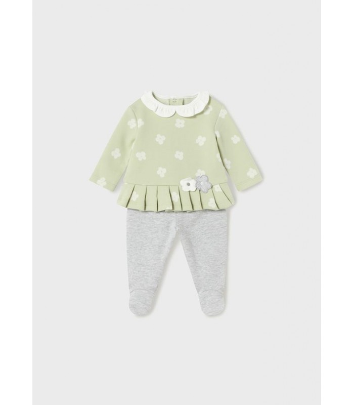 CONJUNTO POLAINA BEBÉ NIÑA FLORES MAYORAL