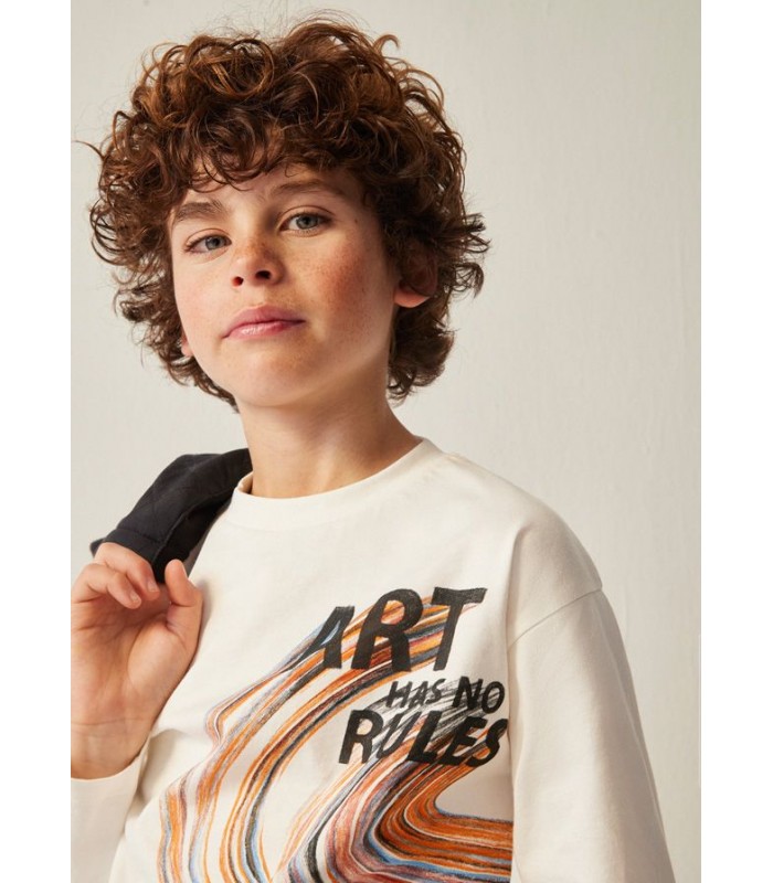 CAMISETA NIÑO NO RULES MAYORAL