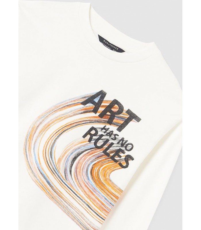 CAMISETA NIÑO NO RULES MAYORAL
