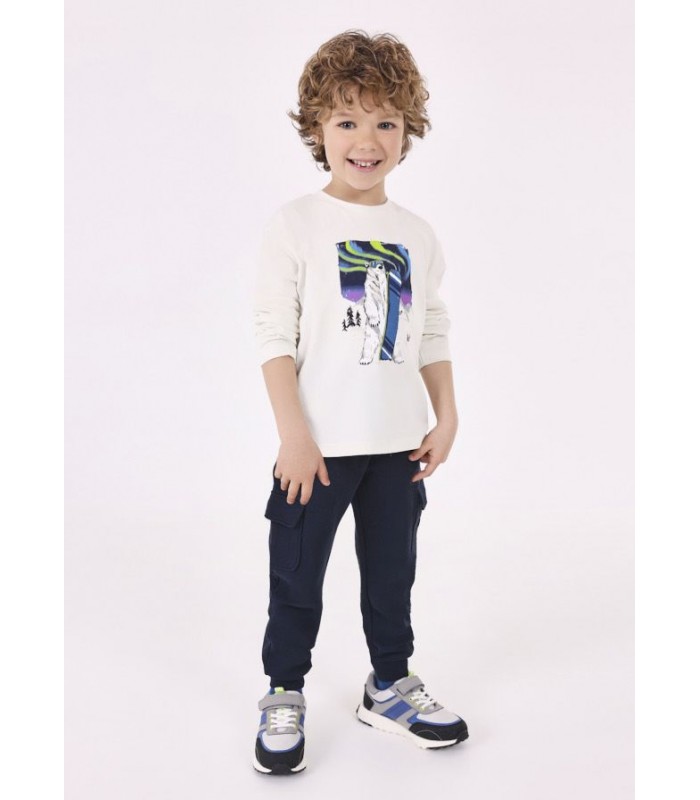 PANTALÓN CHÁNDAL JOGGER CARGO MAYORAL