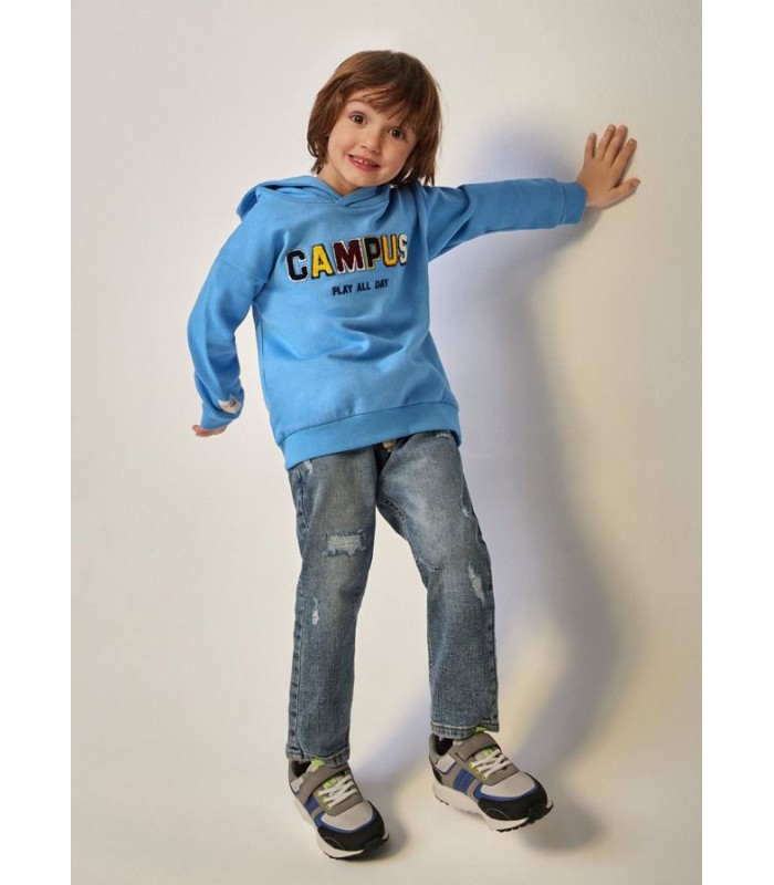 PANTALÓN DENIM JOGGER ROTOS MAYORAL