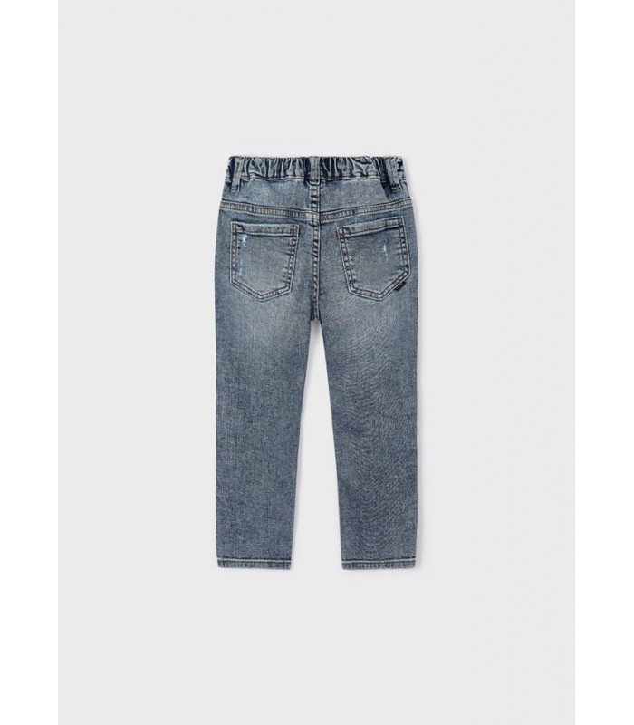 PANTALÓN DENIM JOGGER ROTOS MAYORAL