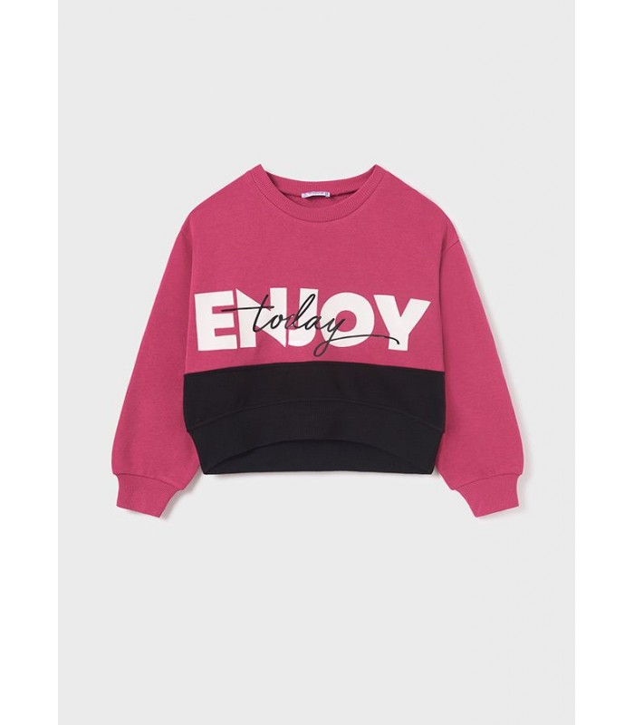 SUDADERA NIÑA ENJOY TODAY MAYORAL