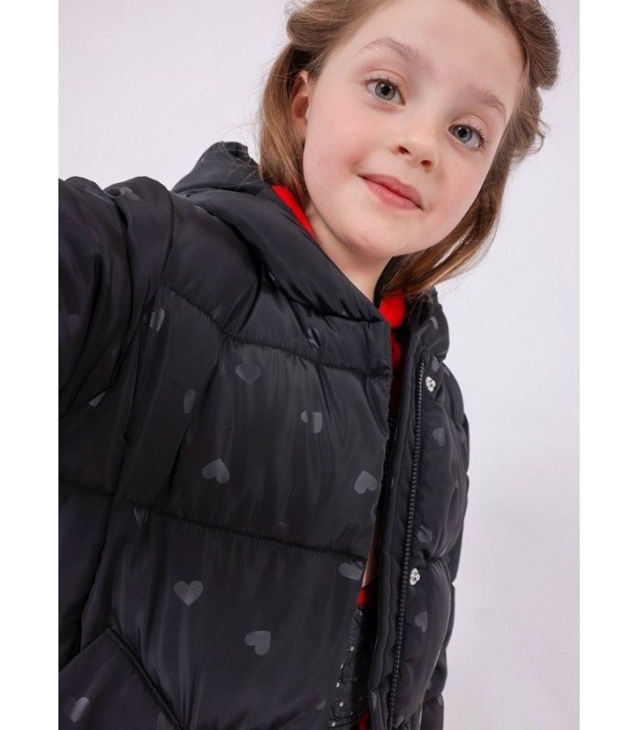 CHAQUETÓN PRINT CORAZONES MAYORAL