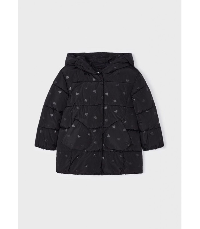 CHAQUETÓN PRINT CORAZONES MAYORAL