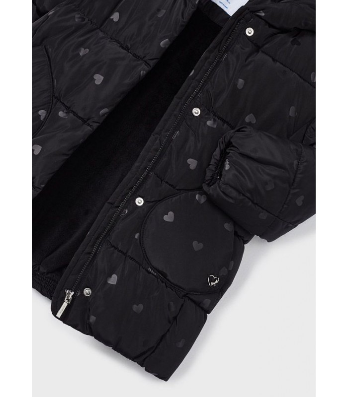 CHAQUETÓN PRINT CORAZONES MAYORAL