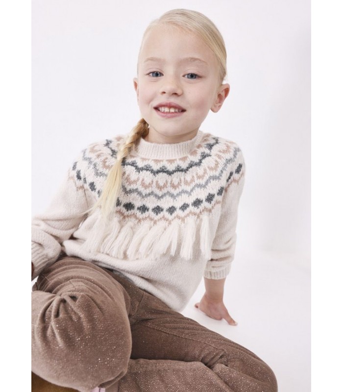 JERSEY NIÑA JACQUARD FLECOS MAYORAL