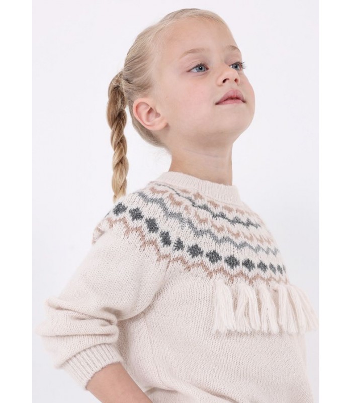 JERSEY NIÑA JACQUARD FLECOS MAYORAL