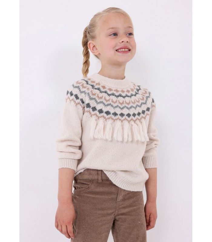 JERSEY NIÑA JACQUARD FLECOS MAYORAL