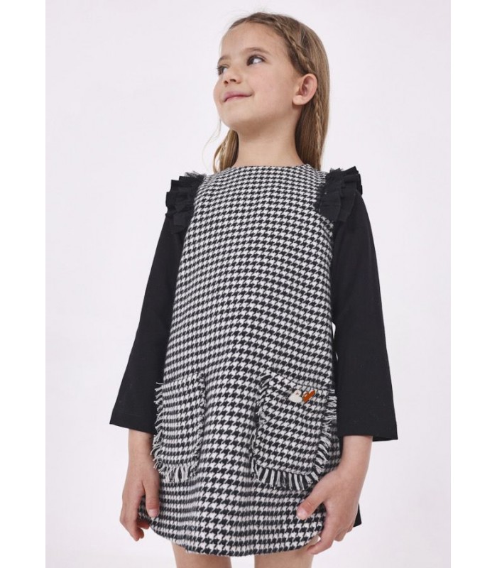 VESTIDO PATA DE GALLO MAYORAL