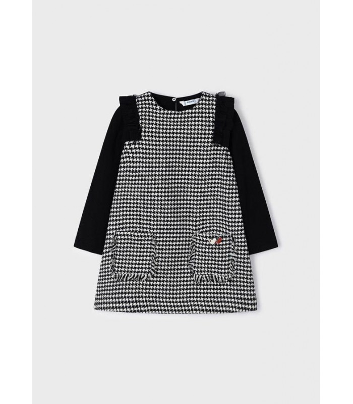 VESTIDO PATA DE GALLO MAYORAL